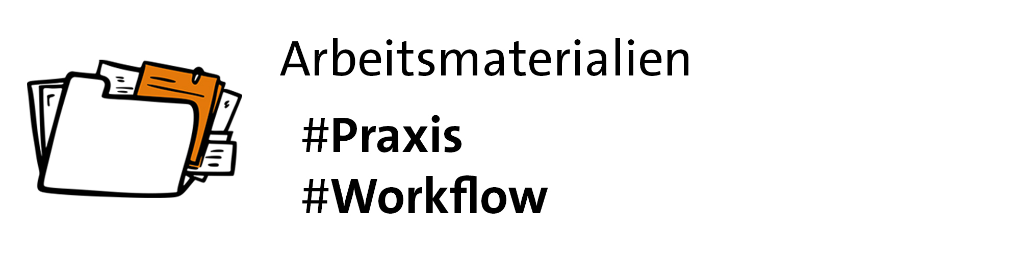 Icon Arbeitsmaterialien
