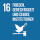 SDG16 Frieden, Gerechtigkeit und starke Institutionen