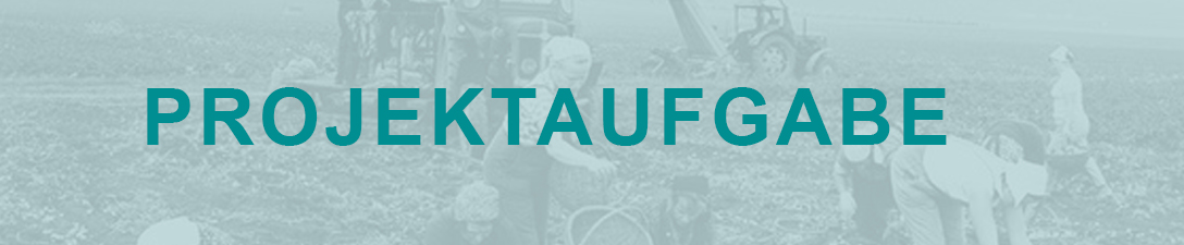 Projektaufgabe doppelte Staatsgründung