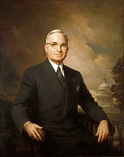 Offizielles Präsidentenporträt von Harry Truman