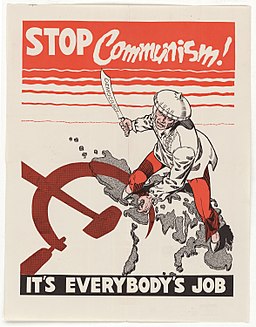 Propagandaplakat Stop Communism