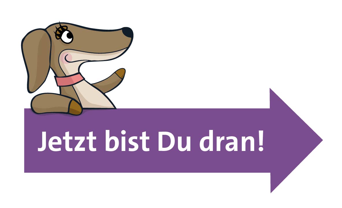 Jetzt bist Du dran, rechts klicken, um das Wissens-Quiz zu starten.
