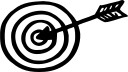 Zeichnung: Zielscheibe