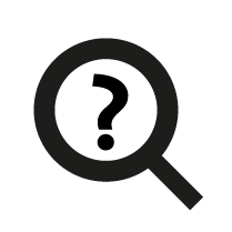 Icon des Moduls - Lupe mit Fragezeichen