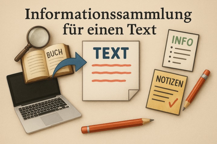 Bild mit unterschiedlichen Arten von Informationen