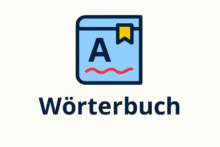 Grafik für ein Woerterbuch