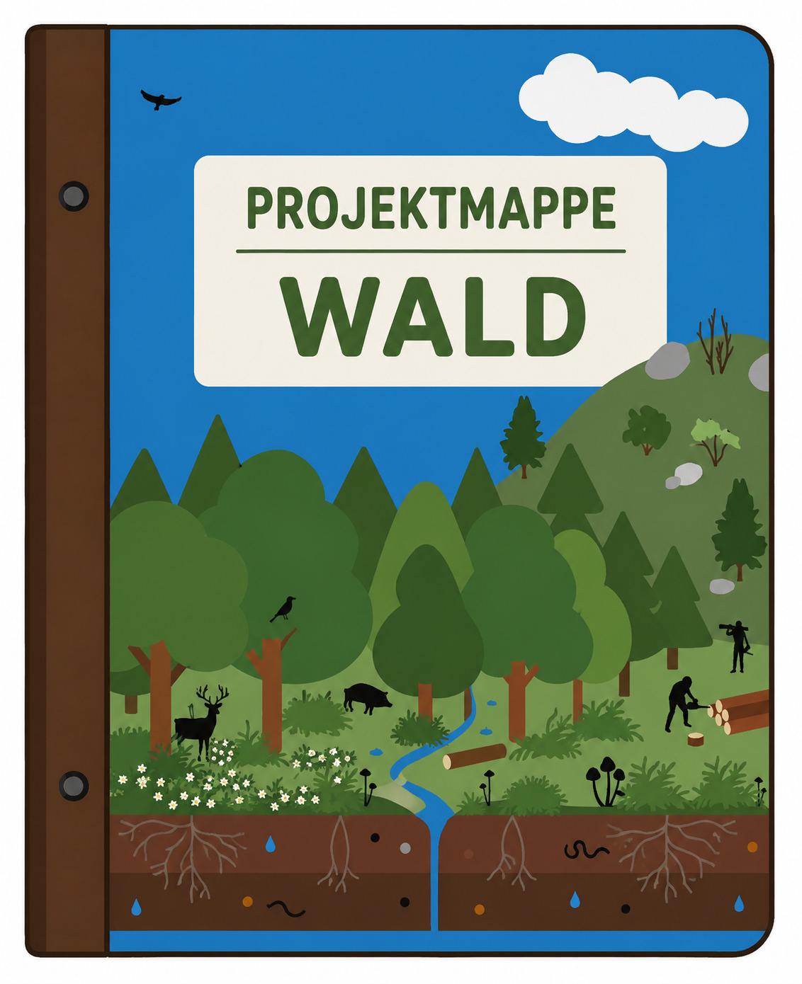 Projektmappe Wald