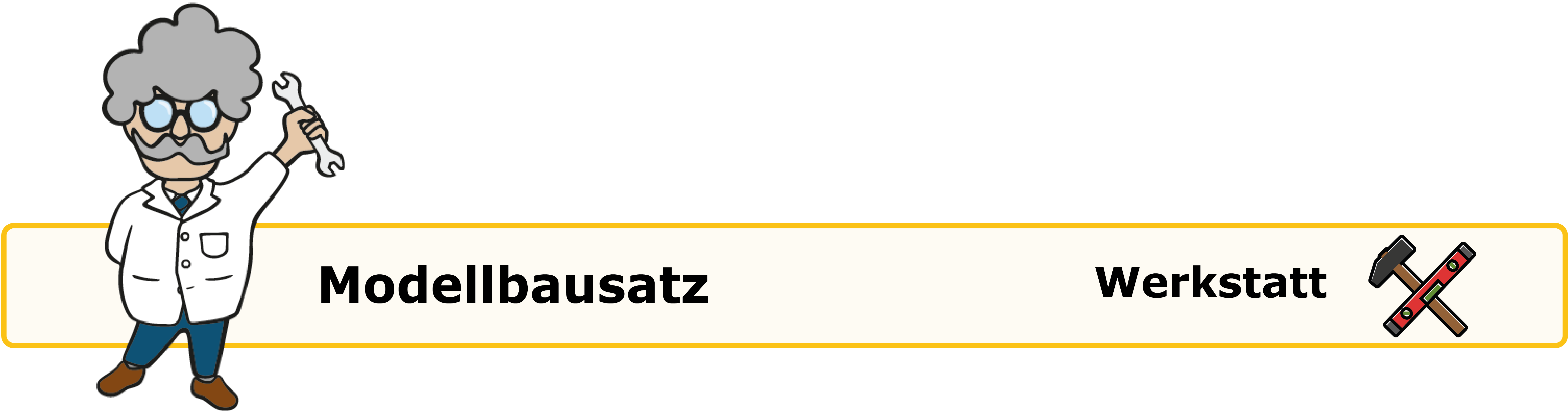 Modellbausatz - Werkstatt