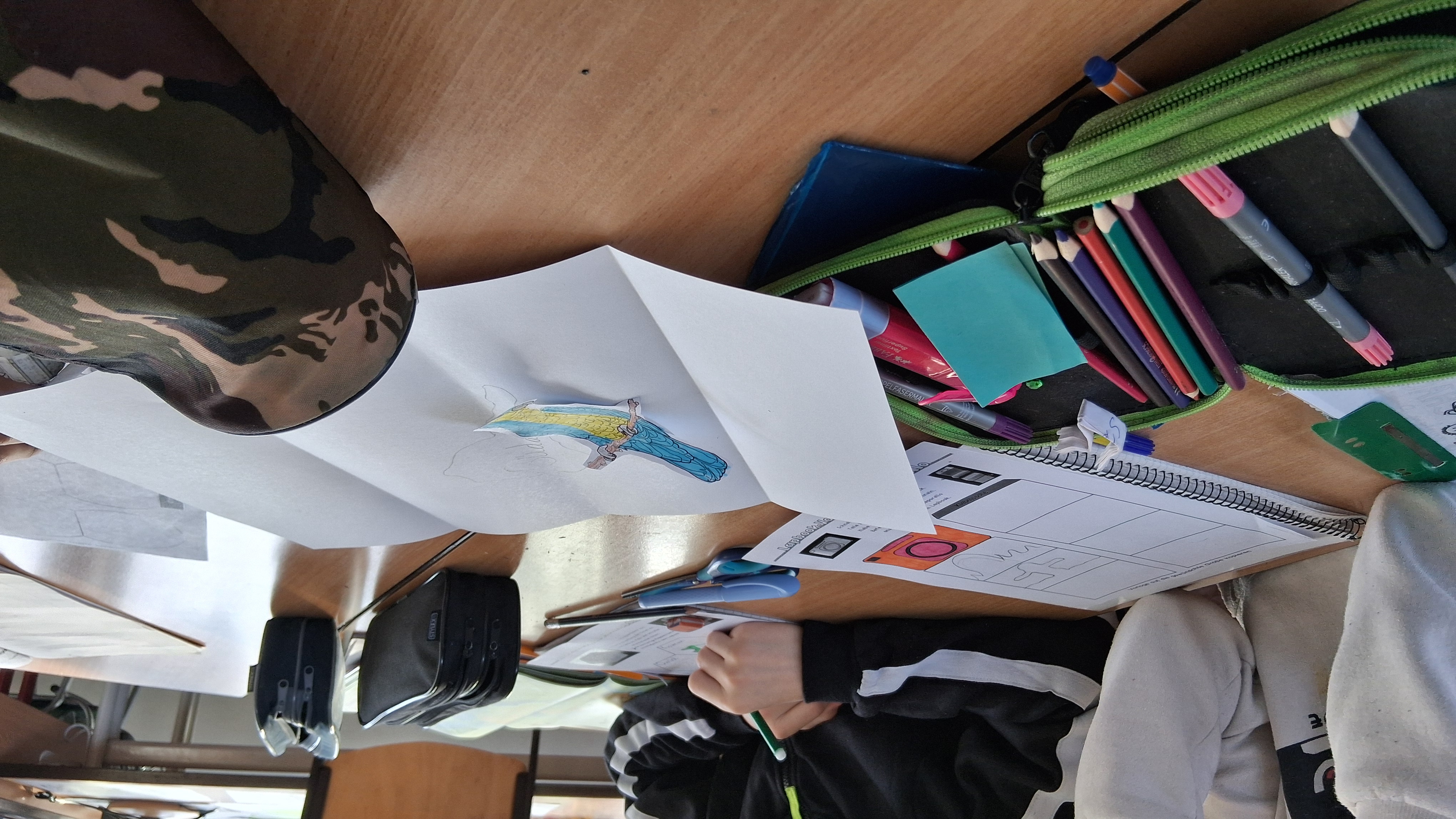 Vorbereitung Lapbook