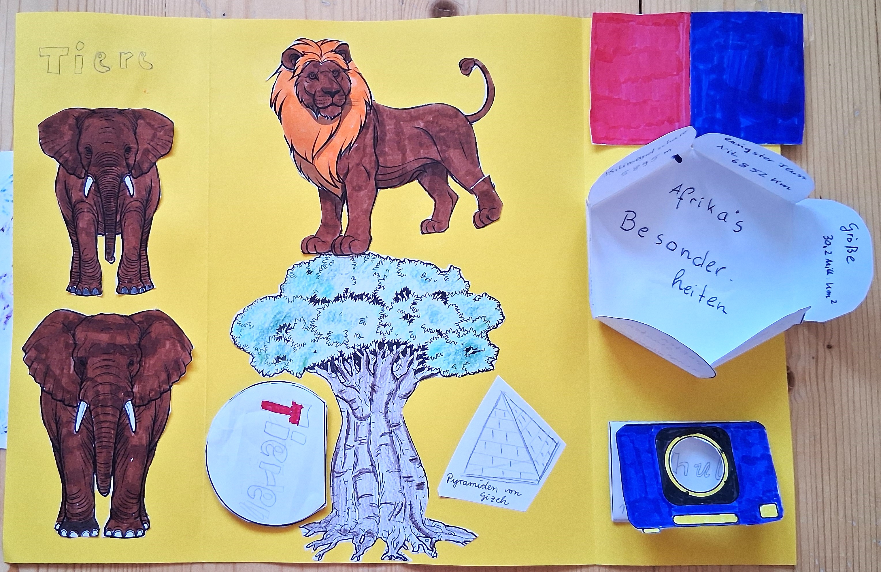Lapbook-Afrika