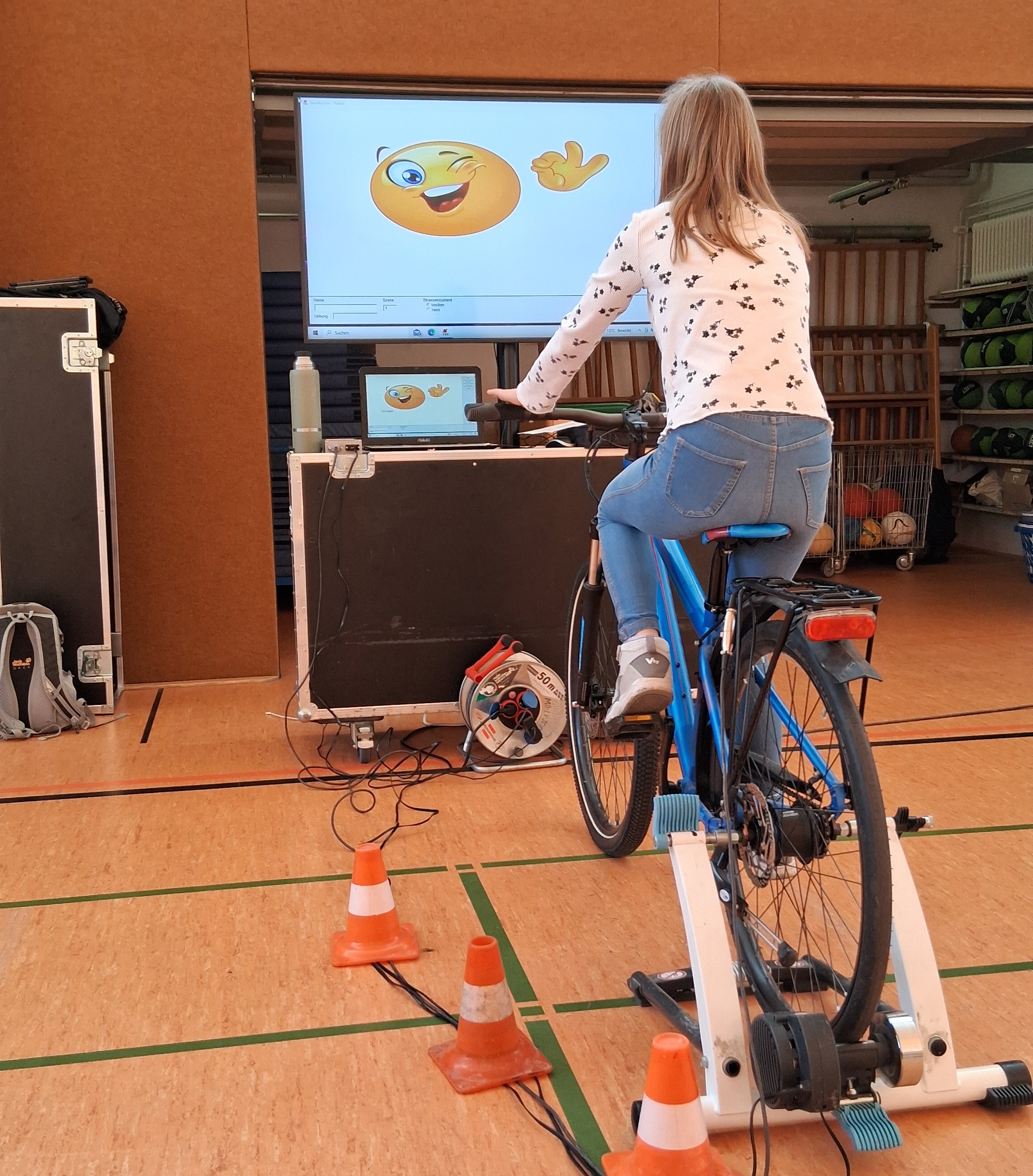 Üben am Simulator - aha!