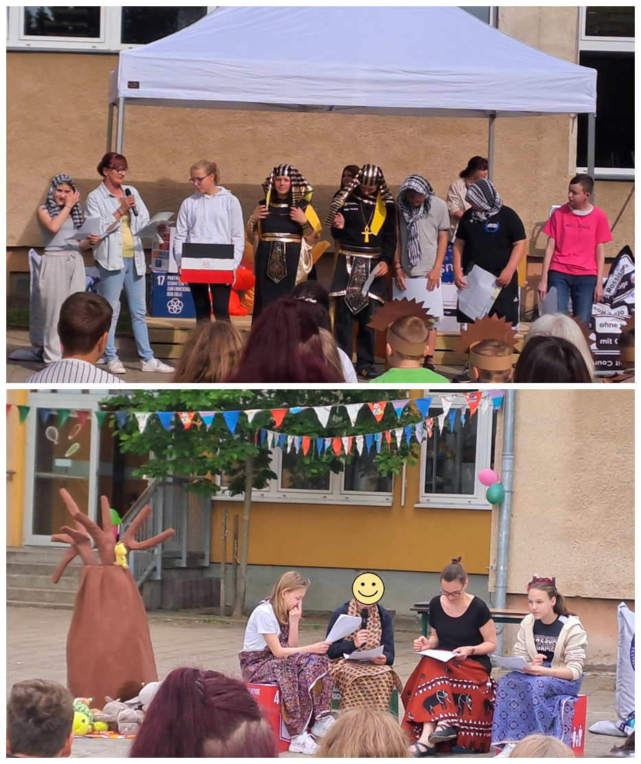 Schulfest-Programm: 6b, 6c