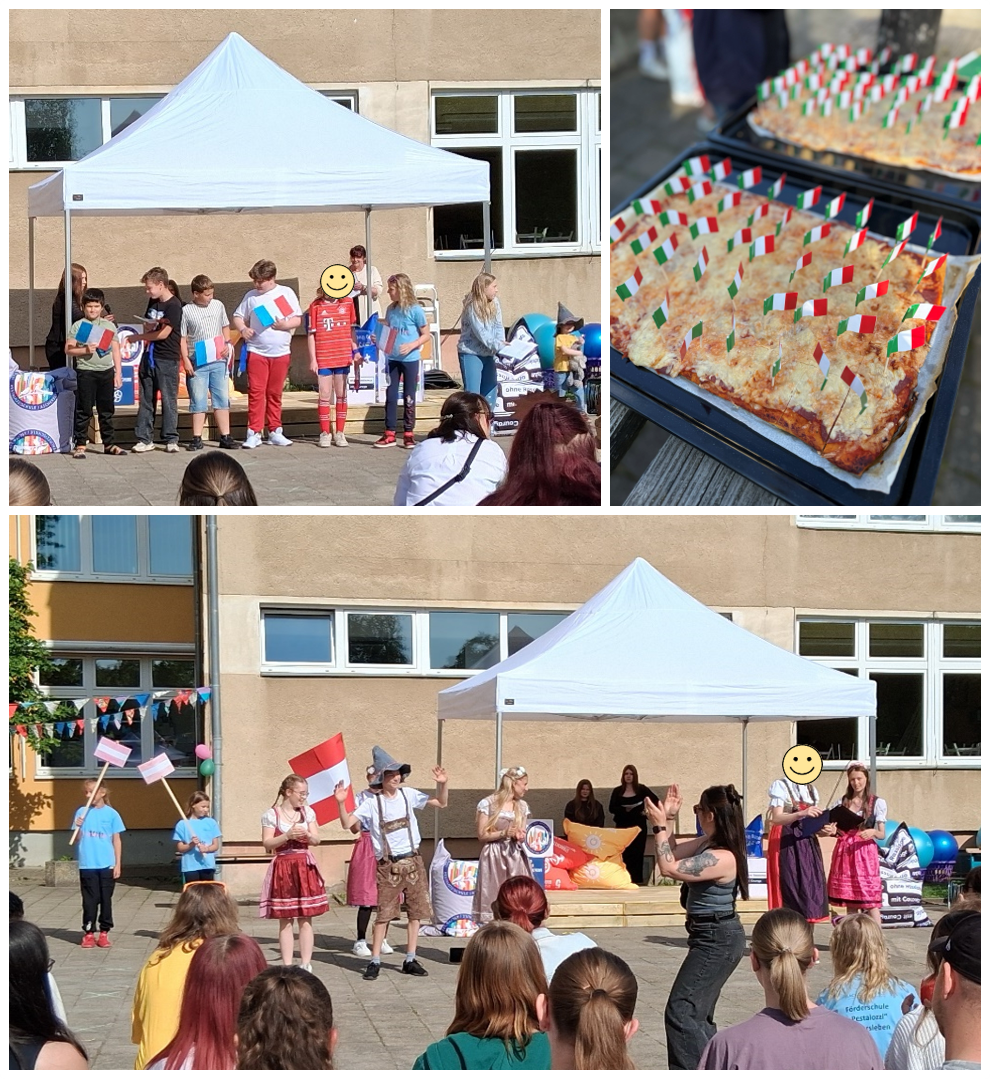 Schulfest-Programm: 5a, 7a/b, 9a/b