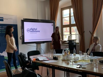 Vorstellung der Unterstützungsangebote der LISA-Stabsstelle "Digitalassistenz".
