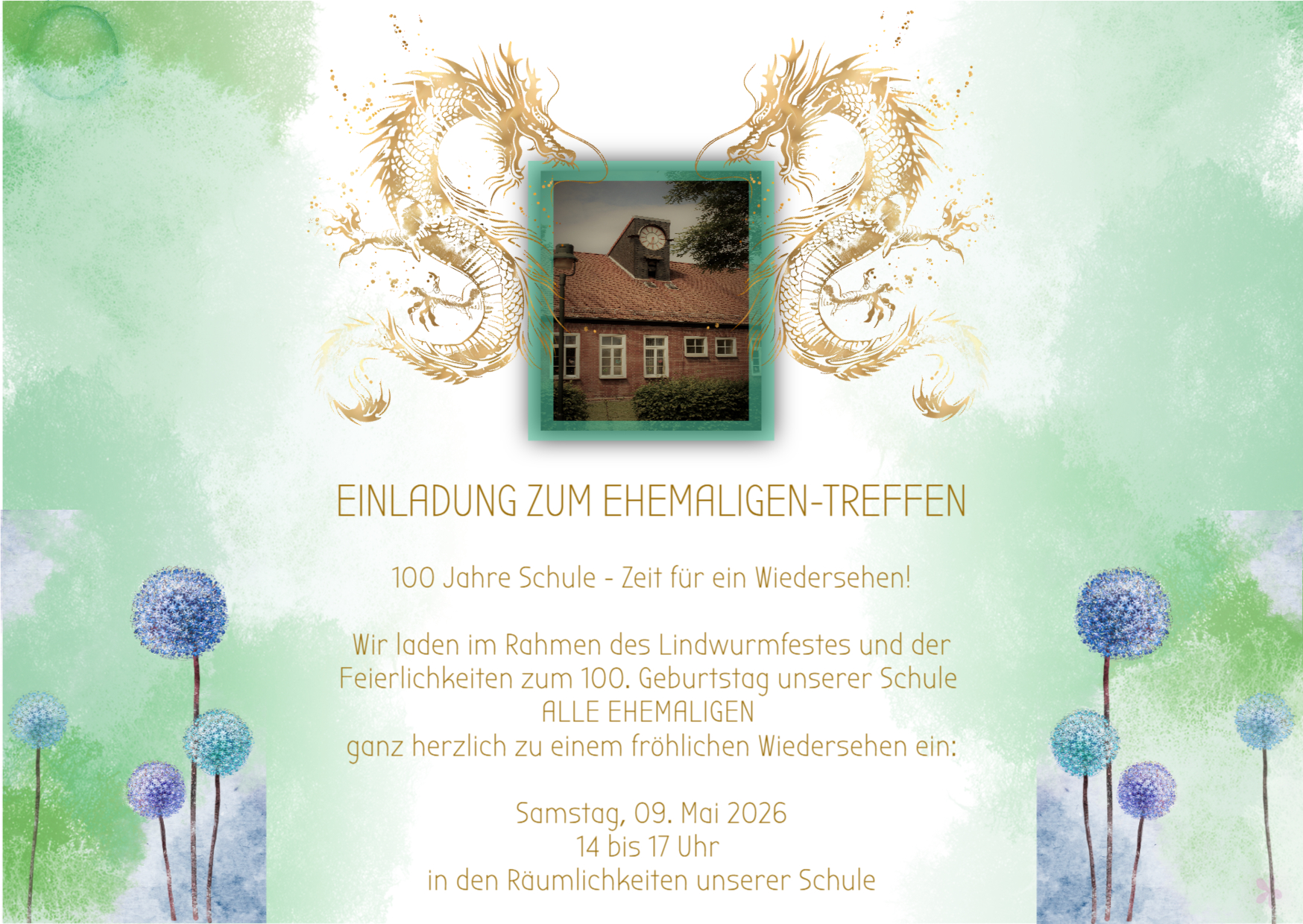 Herzliche Einladung zum Ehemaligentreffen