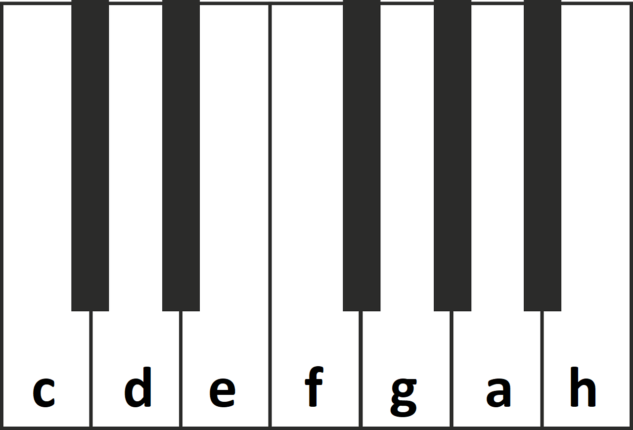 Bild: Klaviertastatur