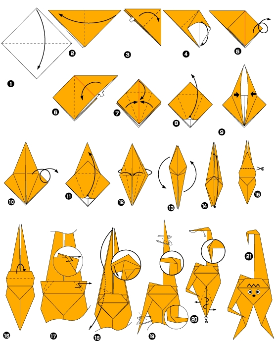 Bild: Origami Gibbon