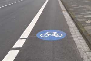 der Fahrradweg