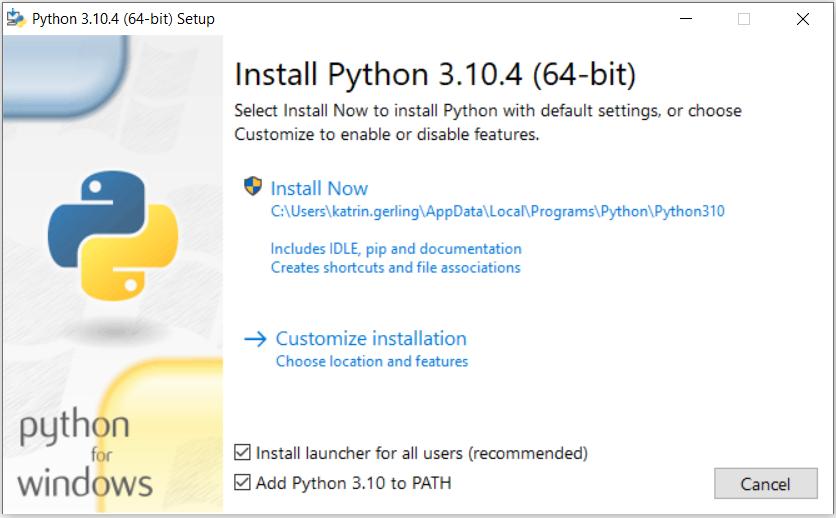 Bild: Installation_Python